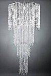 Lustr - krystal závěsný 130cm