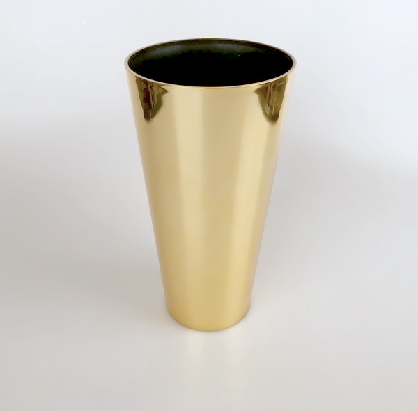 Zlatá váza 40cm