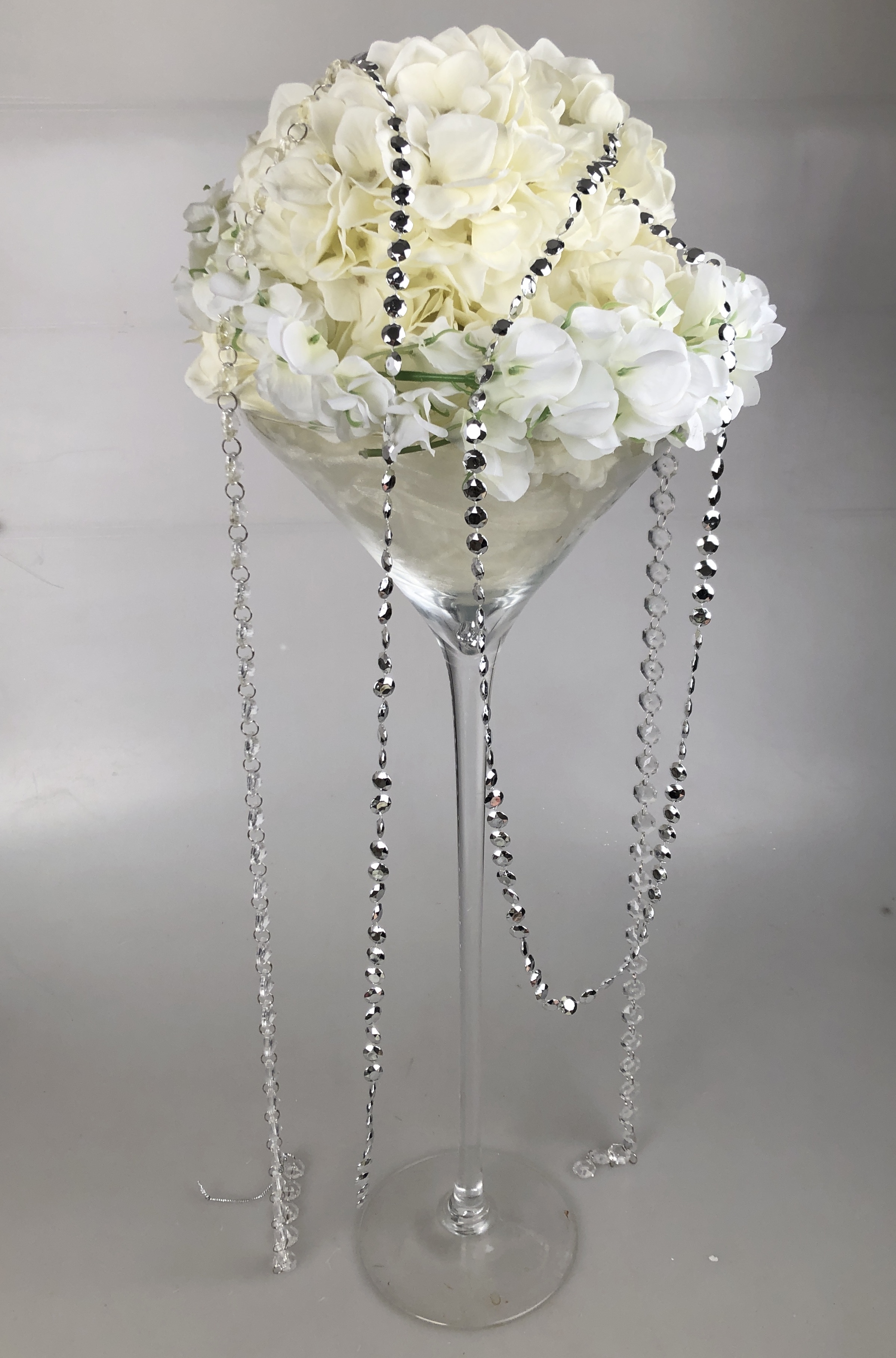 Martini váza s květinou 68cm