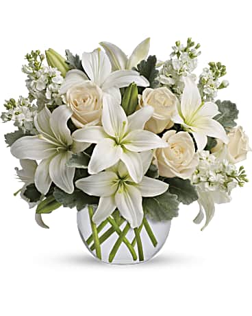 Váza s květinou 35cm